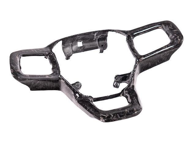 2024-Up Ford Mustang S650 | Carbon Fiber / Forged Carbon Fiber Steering Wheel Button Replacement